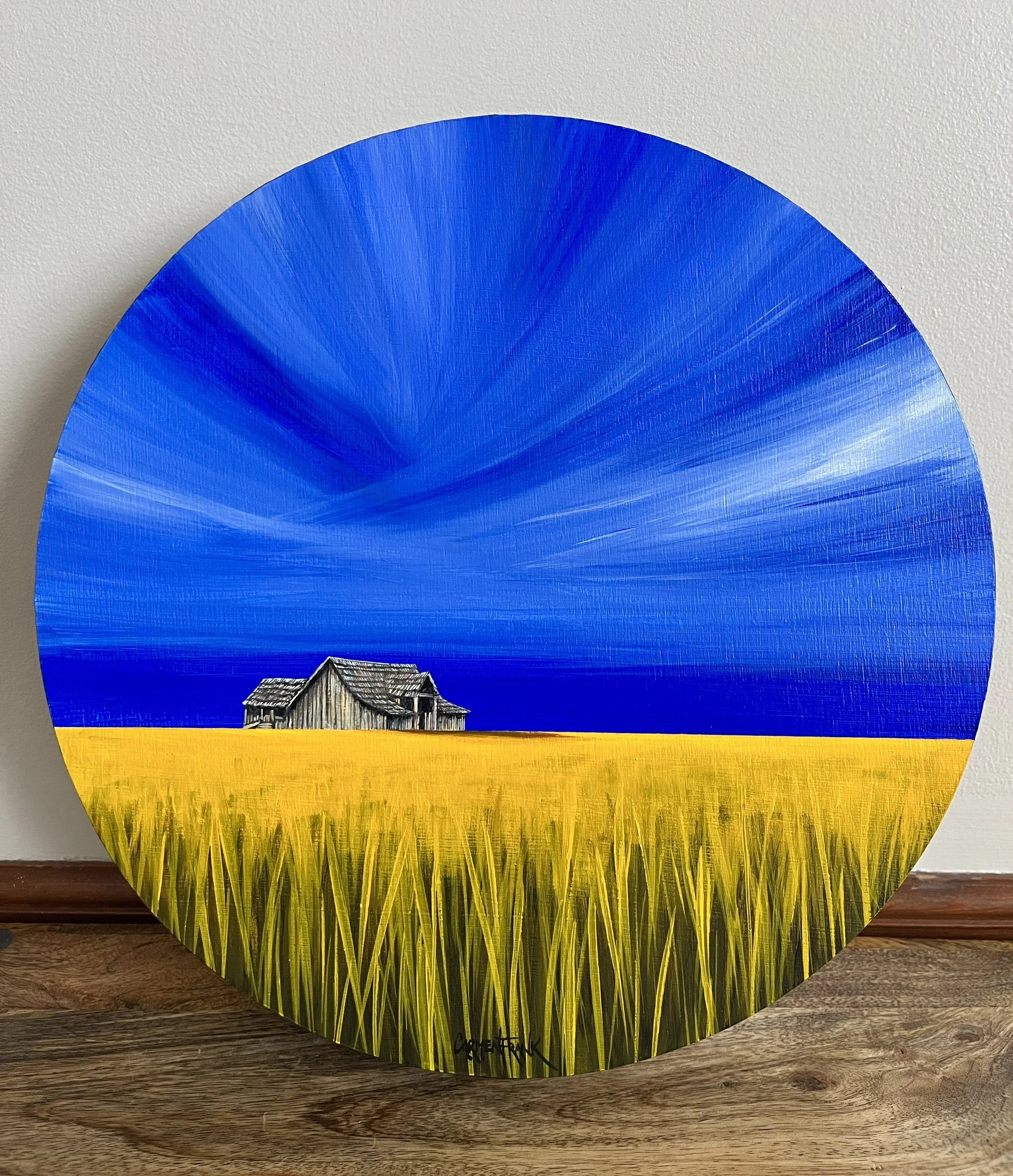 12" round - The Old Pyatt Barn