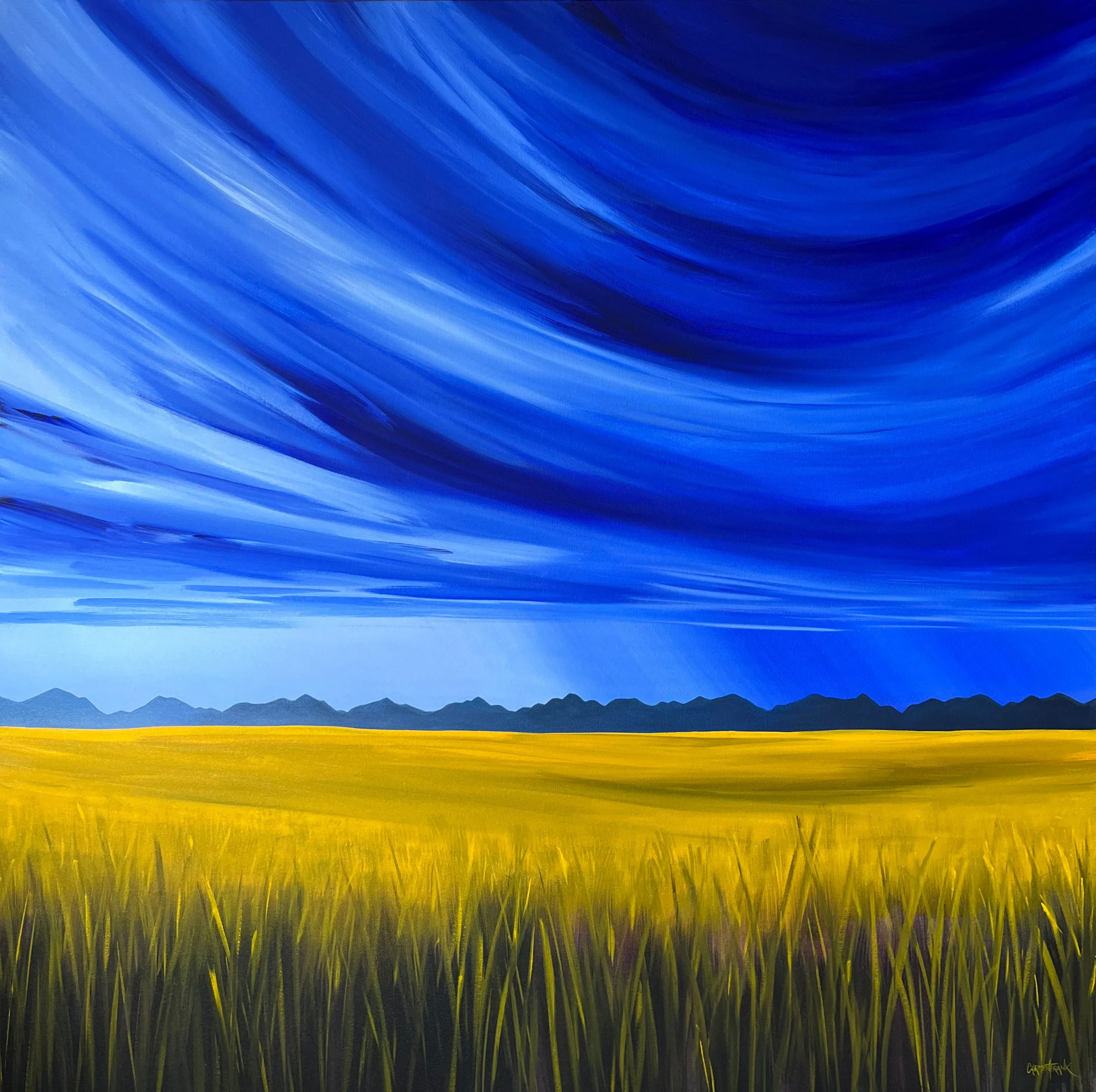 Between Earth and Sky | 48"x48"