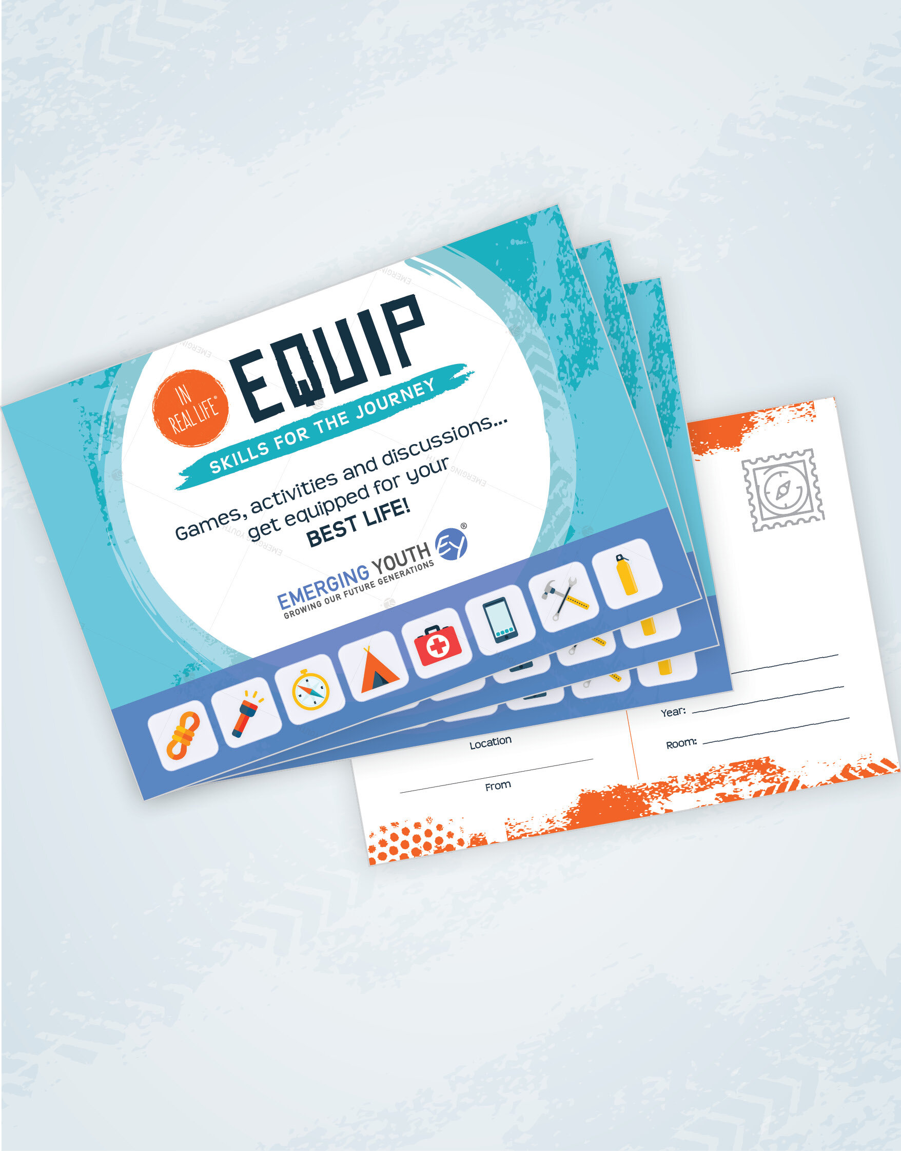 In Real Life: Equip Yr 7-8 A6 Student Invitations
