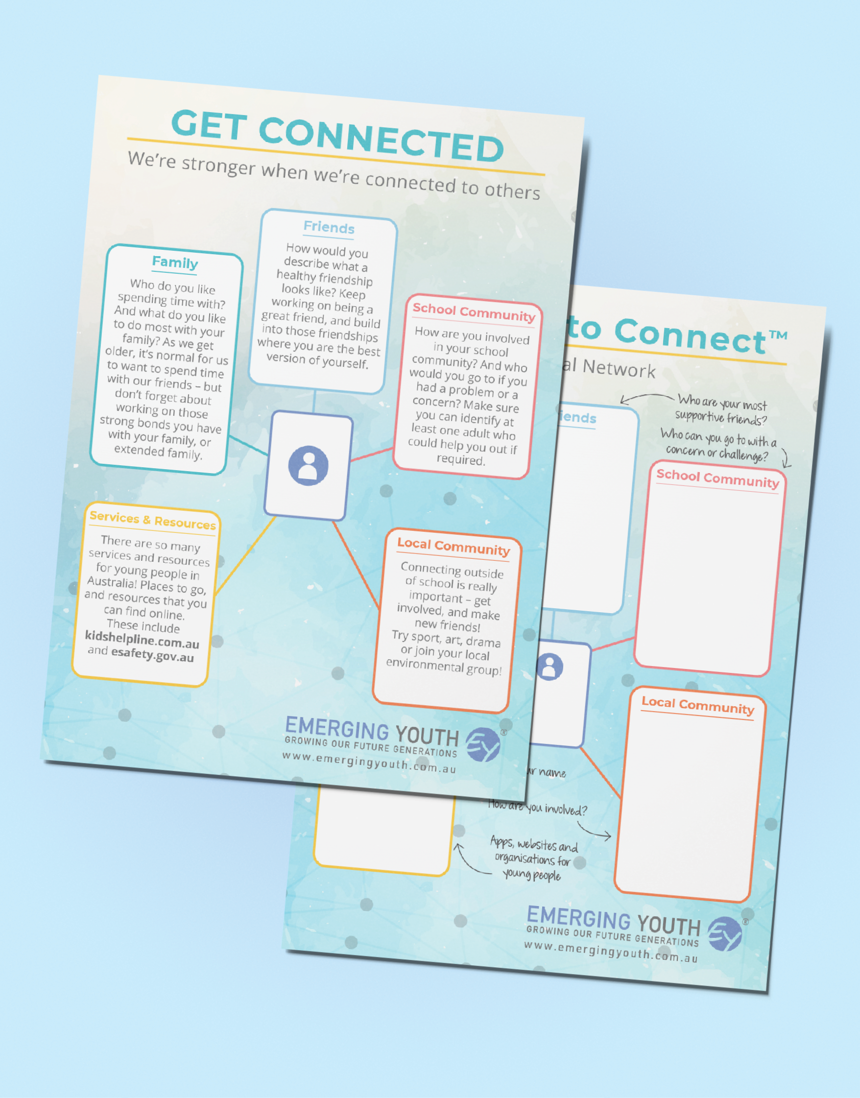 Get Connected A6 Card (Pack of 10)