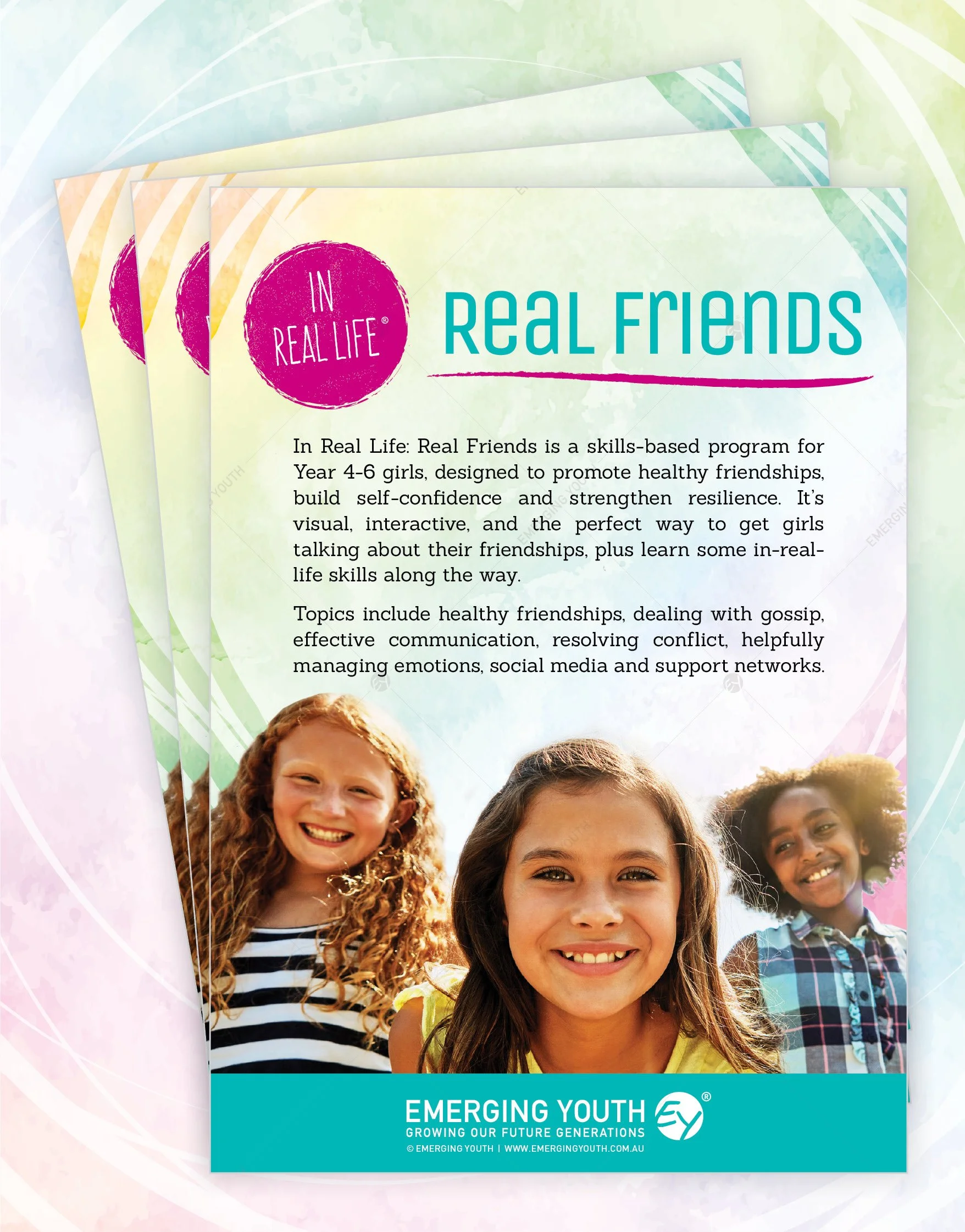 In Real Life: Real Friends Yr 4-6 Promo Cards (Pack of 20)