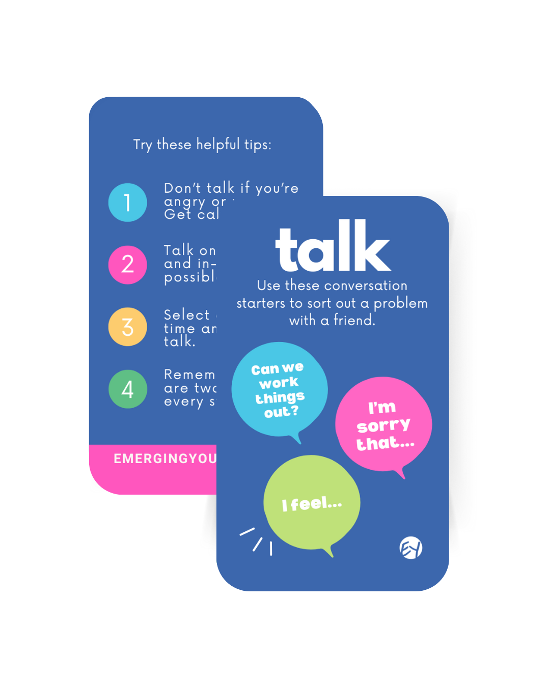 Talk Card (Size: Tiny)