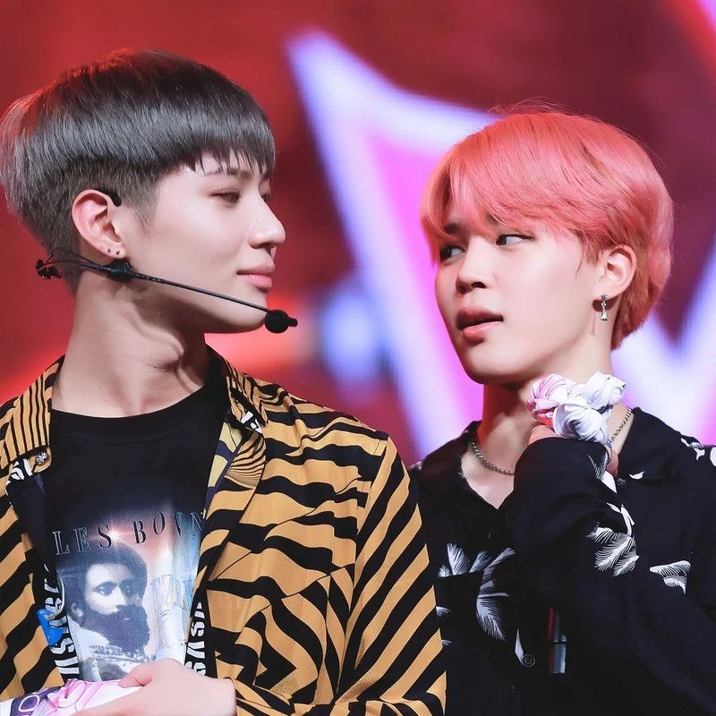 How do Taemin and Jimin connect?