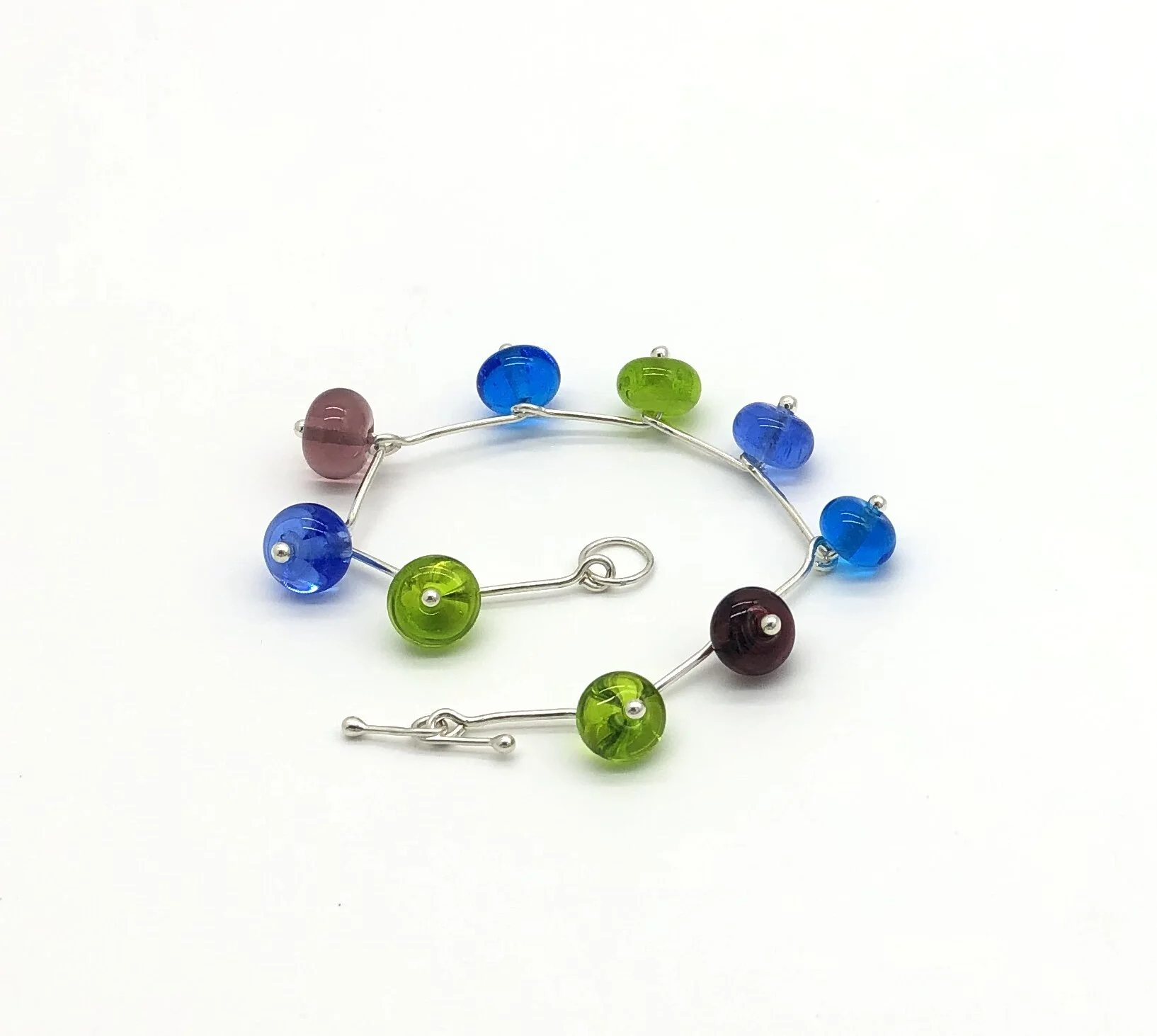 Bead Chain Bracelet (Ocean)