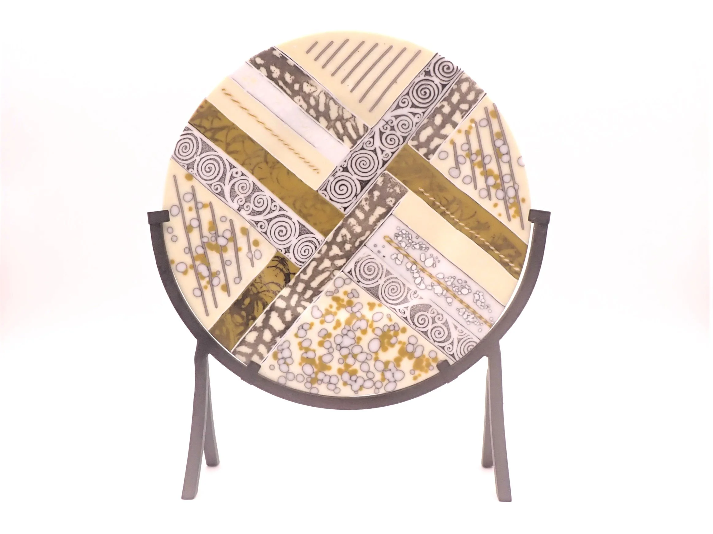 Mid-Winter Looking for Spring Platter with Stand