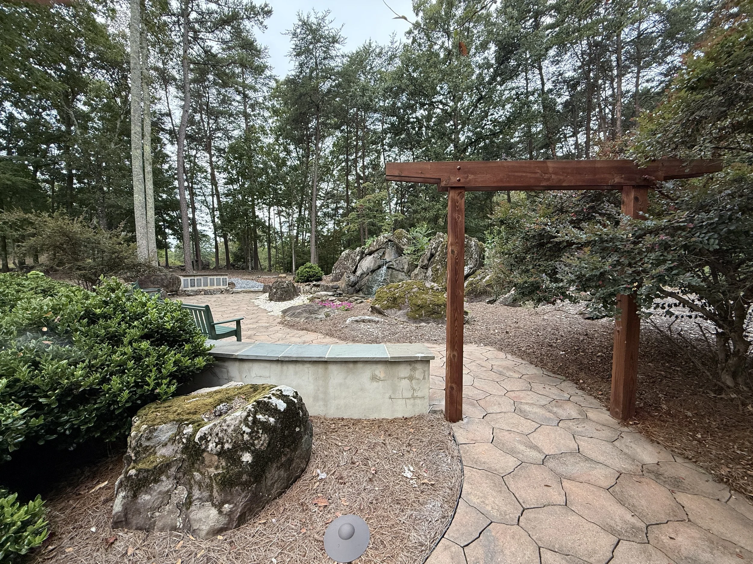 Prayer Garden at Eden Lead Retreat