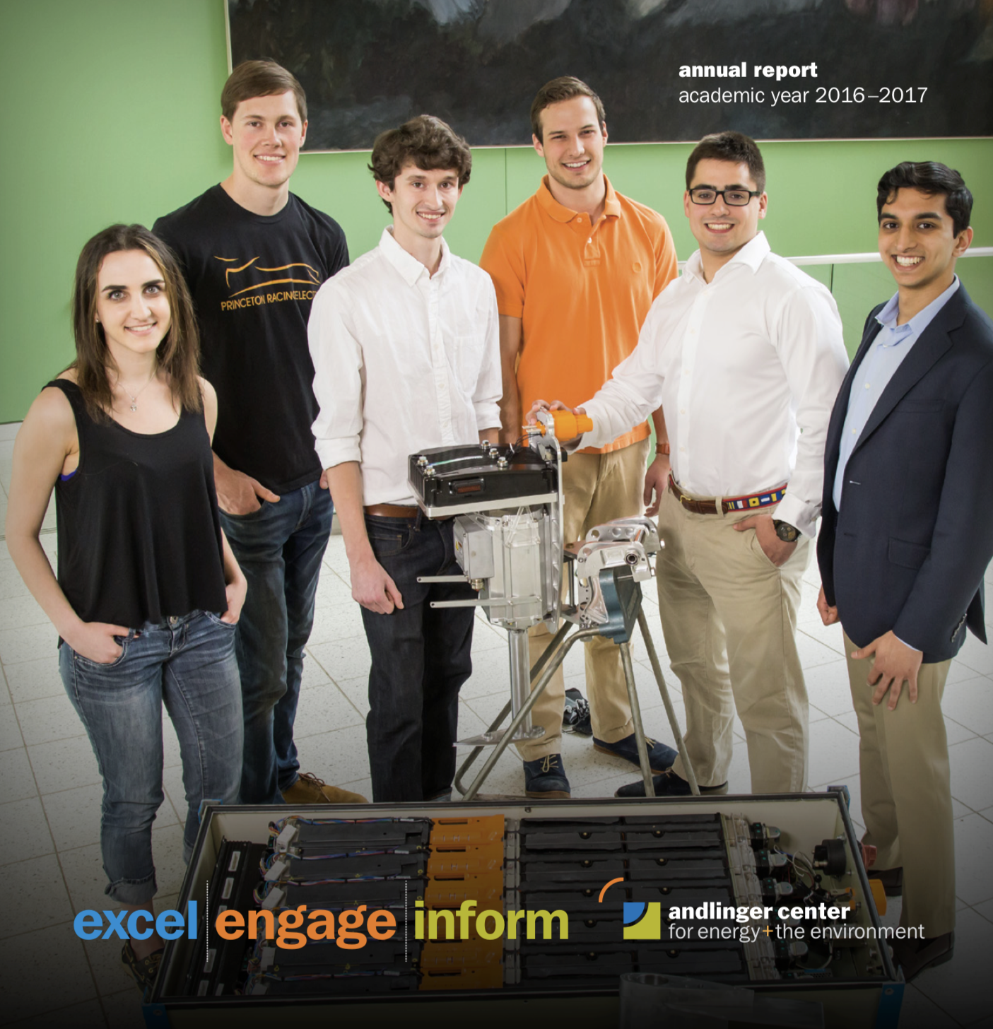 Princeton University's Andlinger Center for Energy and the Environment Annual Report 2016-2017