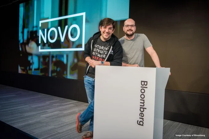 Bank Novo co-founders Michael Rangel and Tyler McIntyre