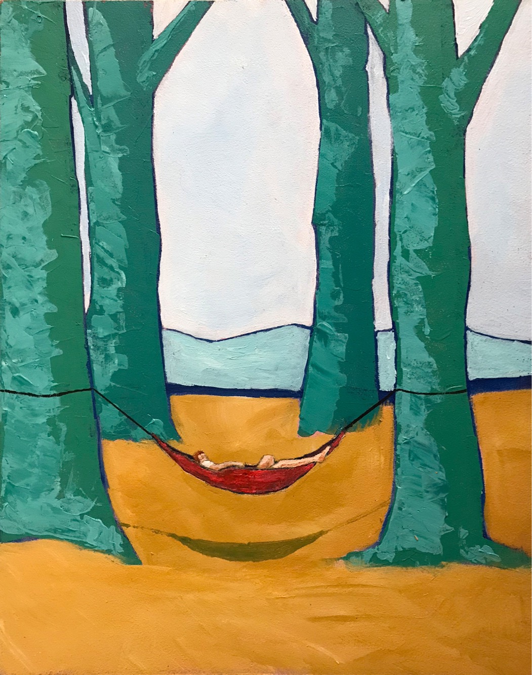 It was a relaxing spot