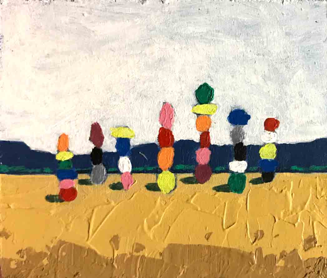 Mini 7 Magic Mountains, 2"x3"