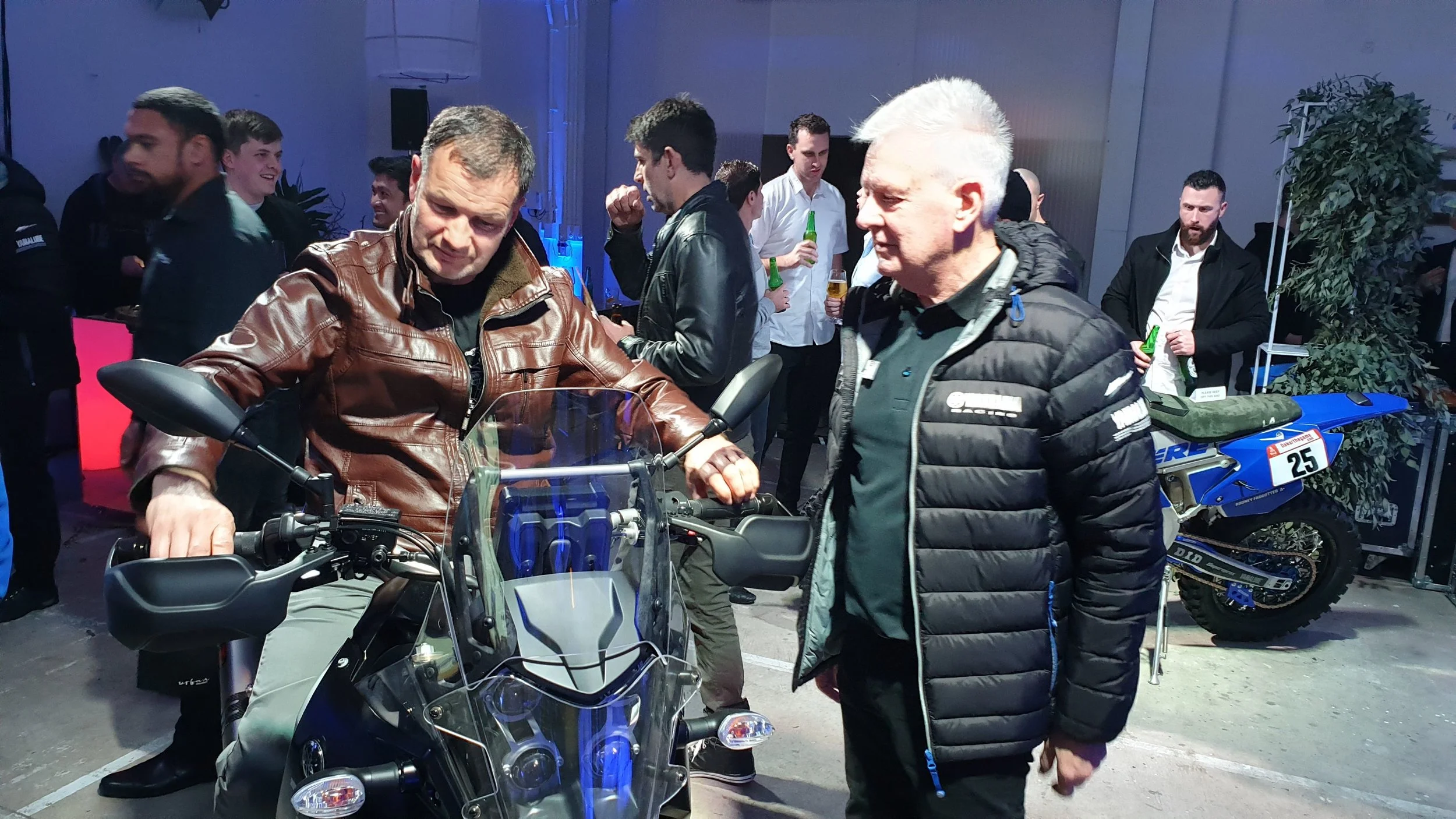 Peter Payne (right) helped with the development of the T7 from the get go and was available to give detailed information and specs to a potential future T7 owner.