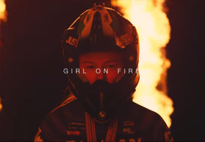 VIDEO: GIRL ON FIRE - COURTNEY DUNCAN