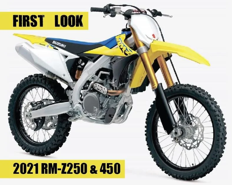 FIRST LOOK: 2021 SUZUKI RM-Z 250 &amp; 450