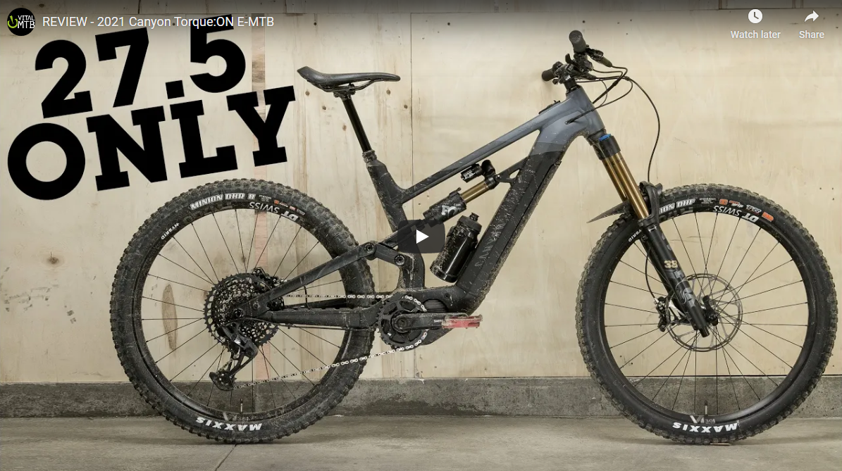 VIDEO REVIEW: 2021 CANYON TORQUE:ON E-BIKE