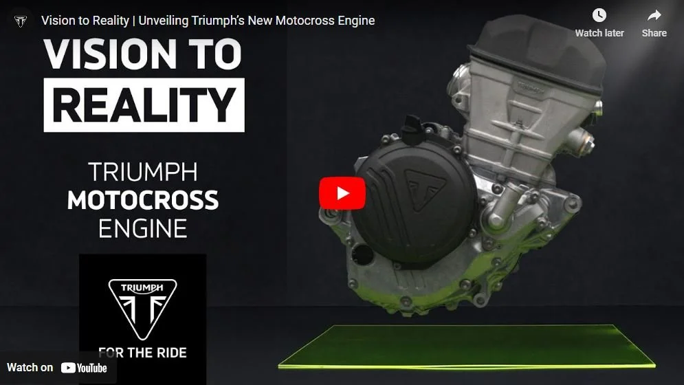 NEW BIKE: UNVEILING TRIUMPH'S NEW MX ENGINE