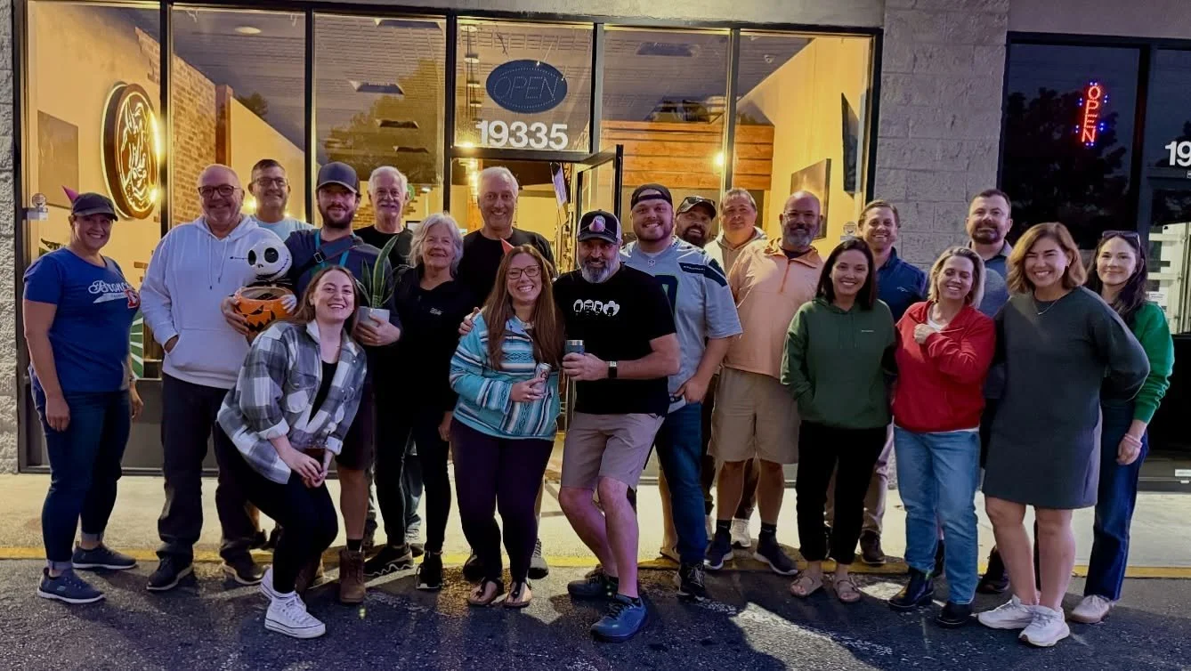 Thank you to the Salty Rhino family for the nice birthday surprise! - Shane