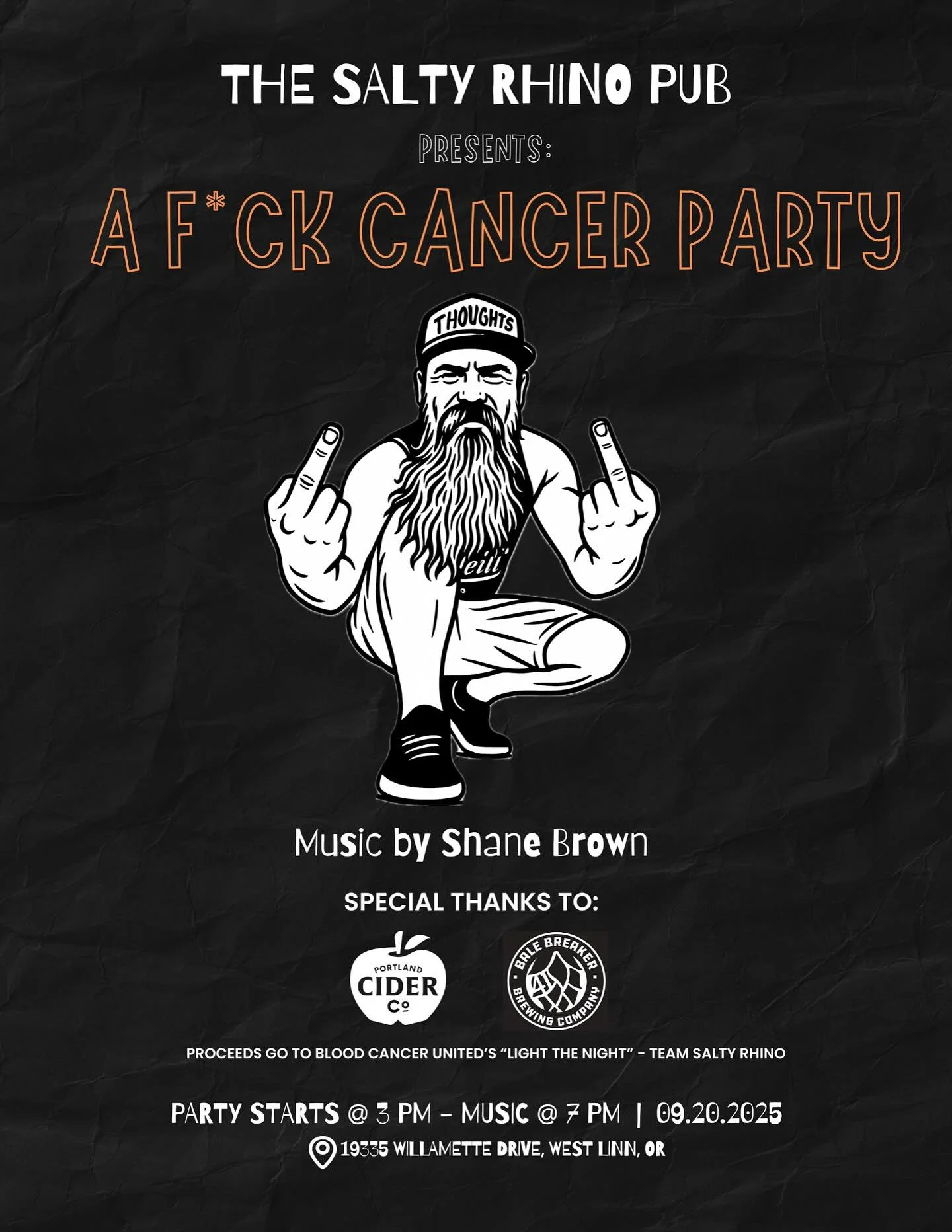 Today is the day!!! Let&rsquo;s party!! #fuckcancer