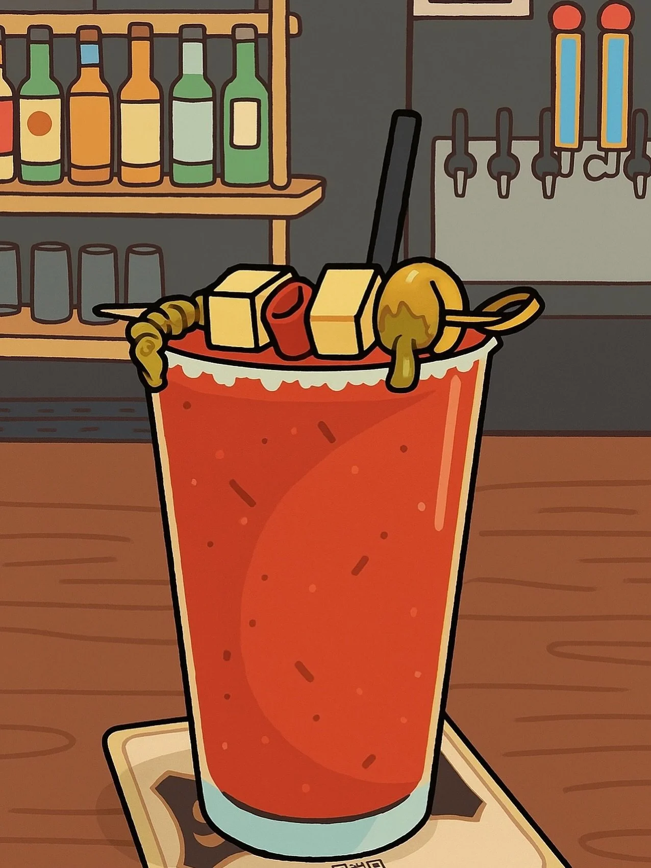 House made Bloody Mary&rsquo;s and football!!