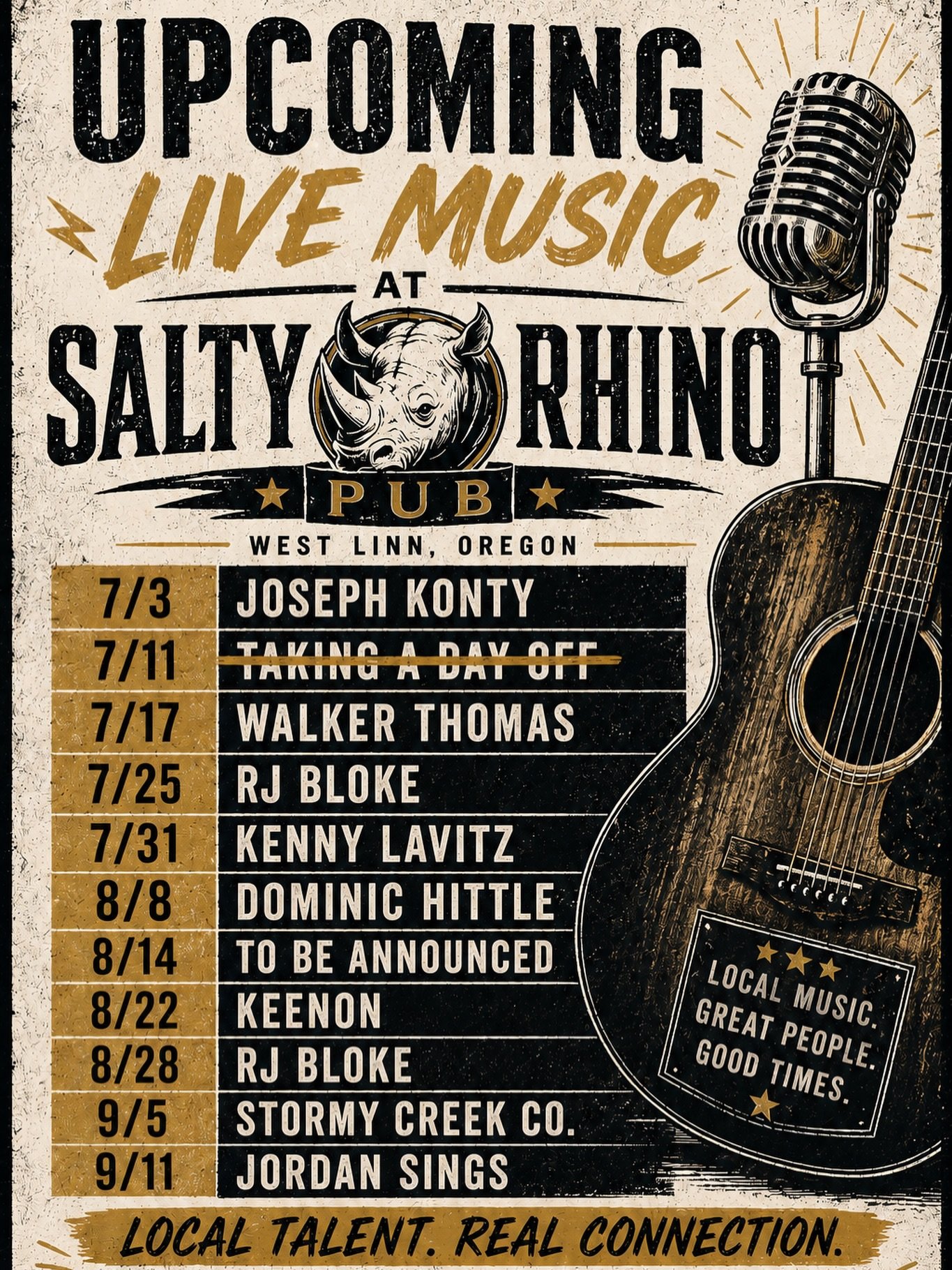 There&rsquo;s something special about live music that you just can&rsquo;t stream.

It&rsquo;s the feeling of hearing a song performed a little differently than the last time. It&rsquo;s making eye contact with the artist between verses. It&rsquo;s a