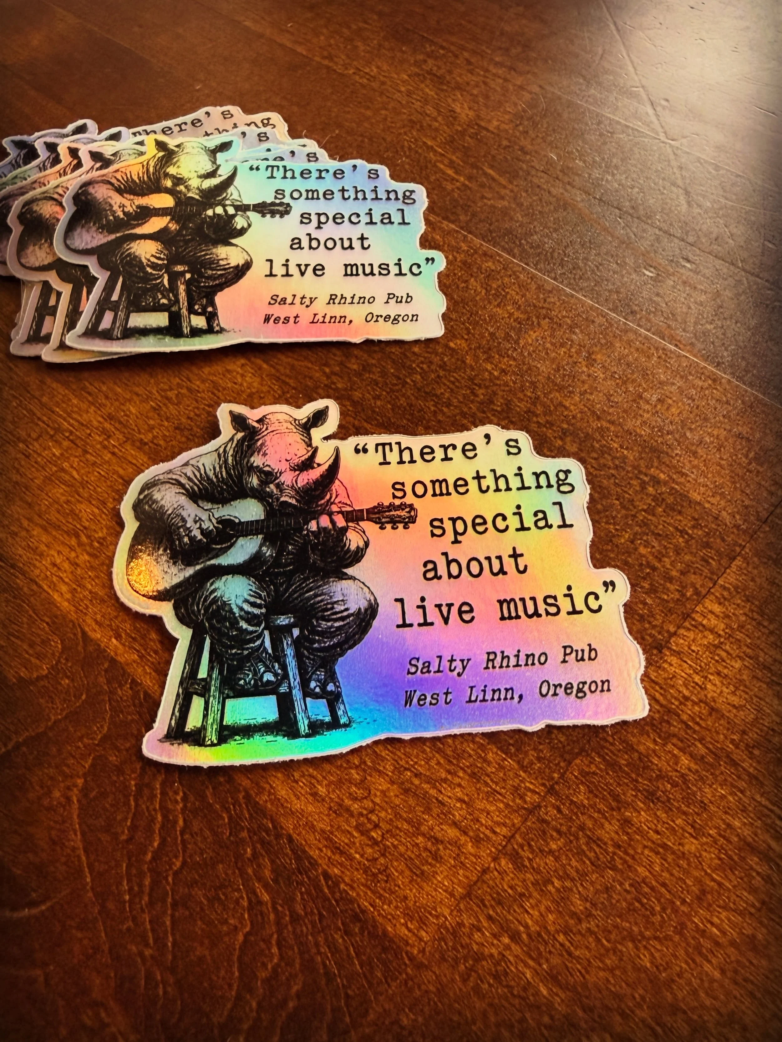 New stickers! Grab a pint and get a sticker. ✌️
