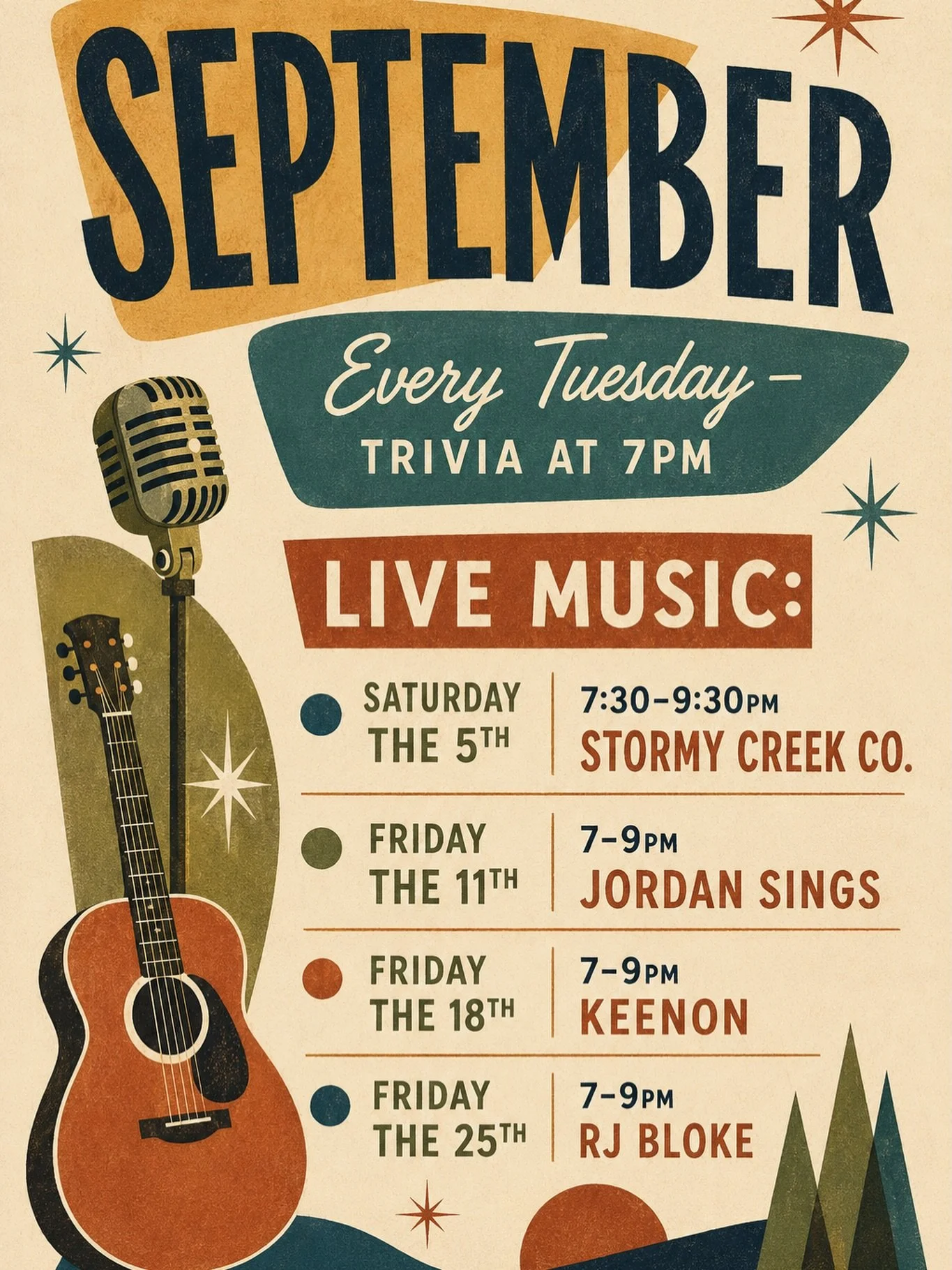 Some great things are happening this month!