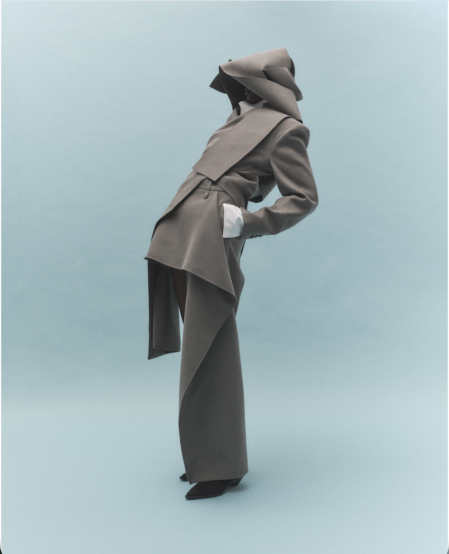 Issey Miyake editorial shoot