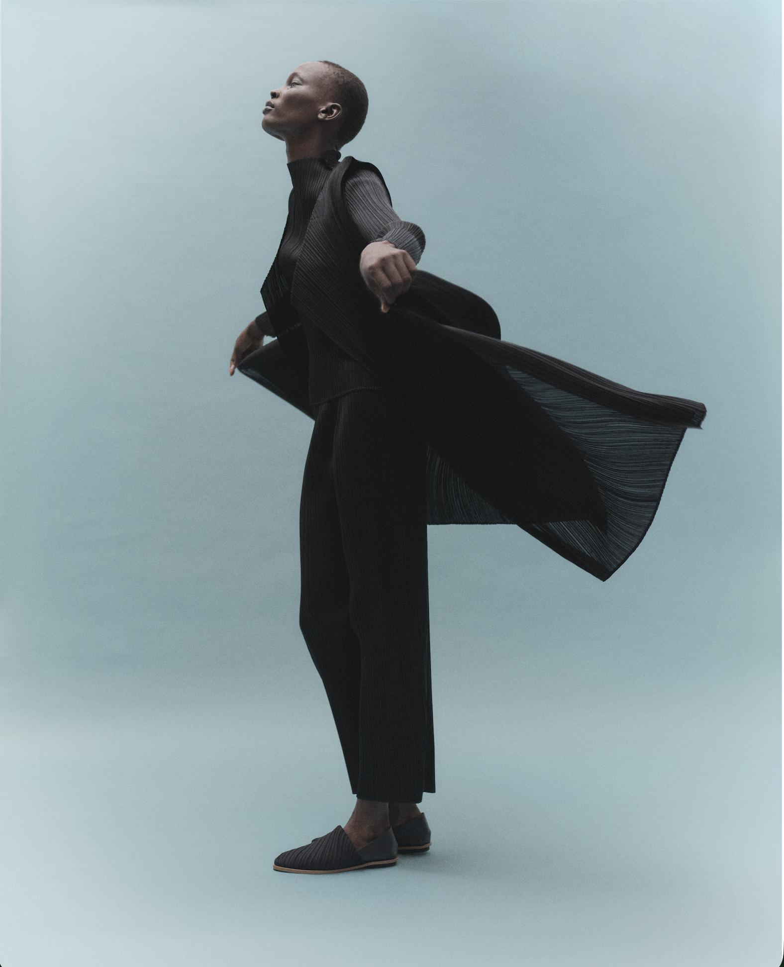 Issey Miyake editorial shoot