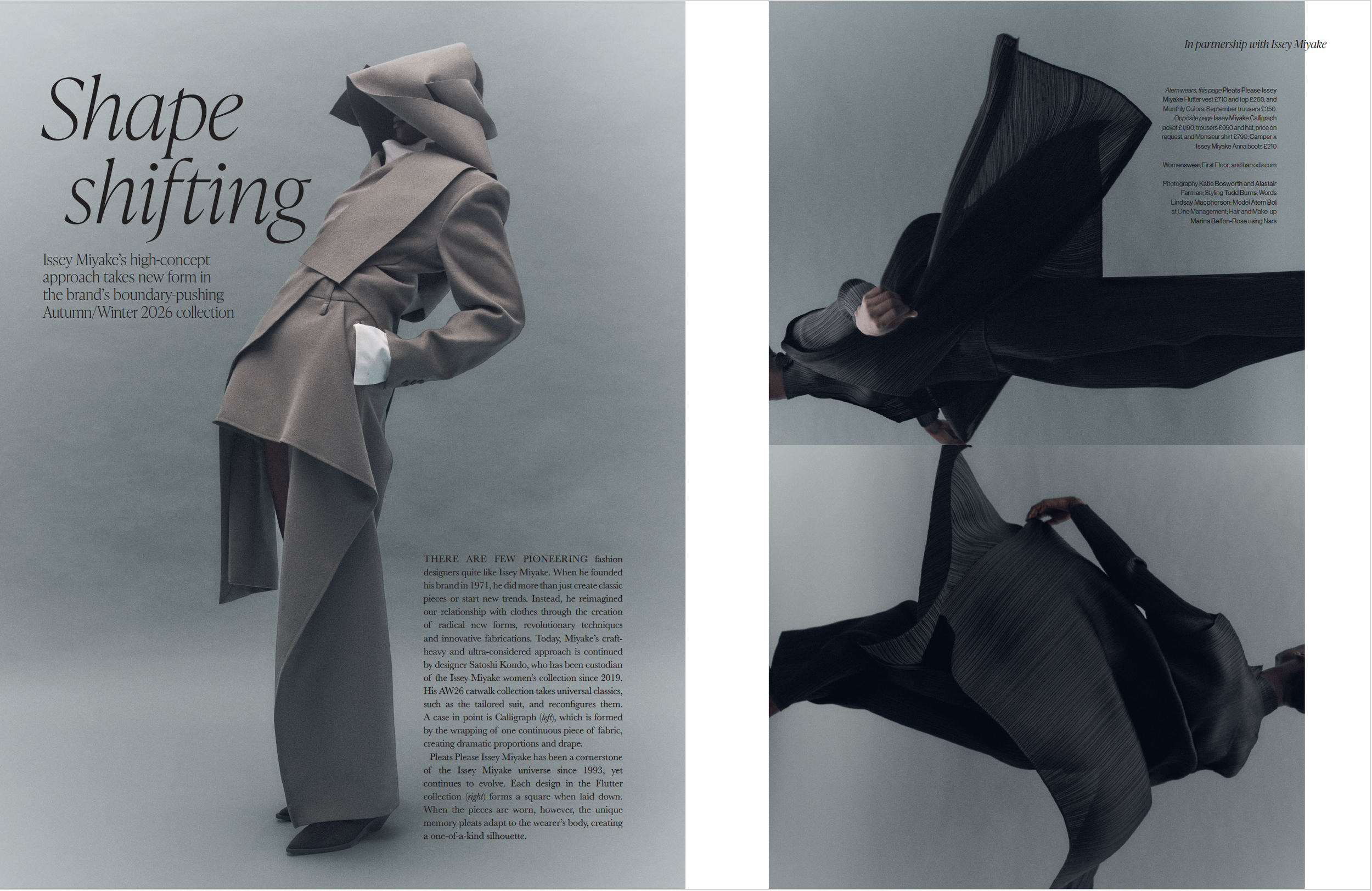 Issey Miyake style piece