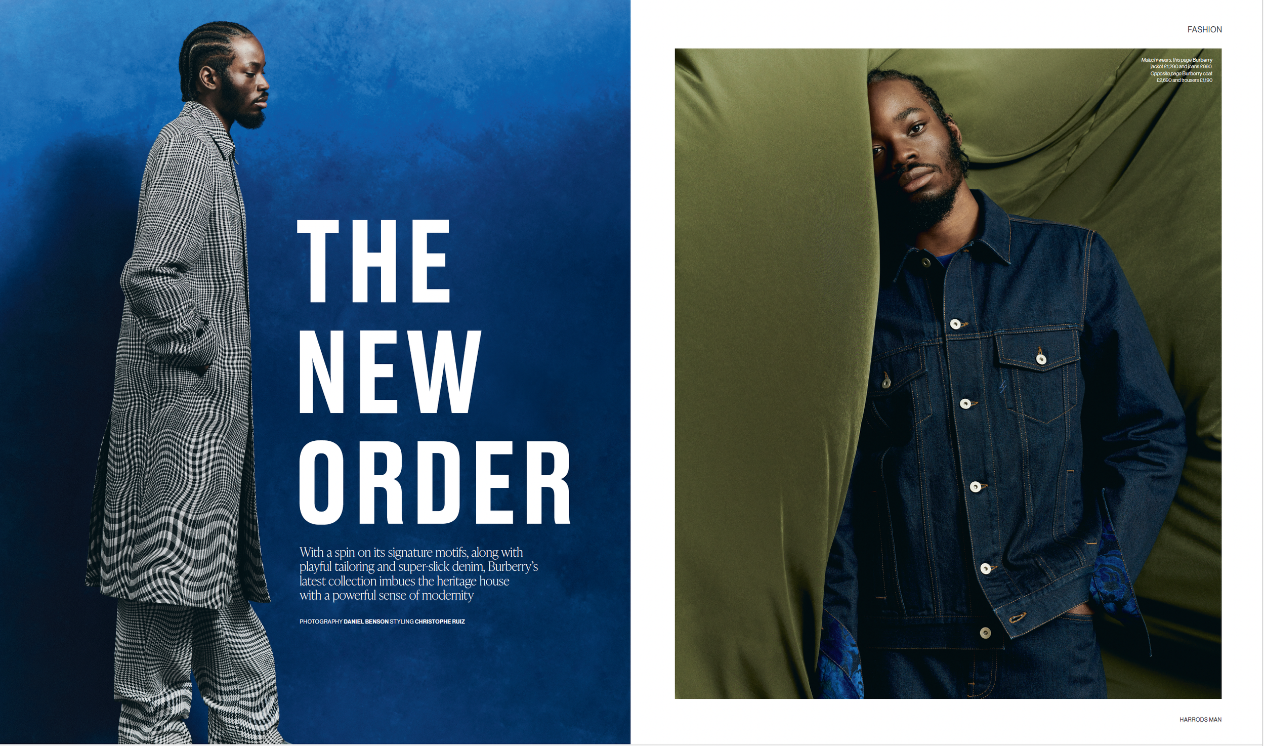 Burberry Harrods Man