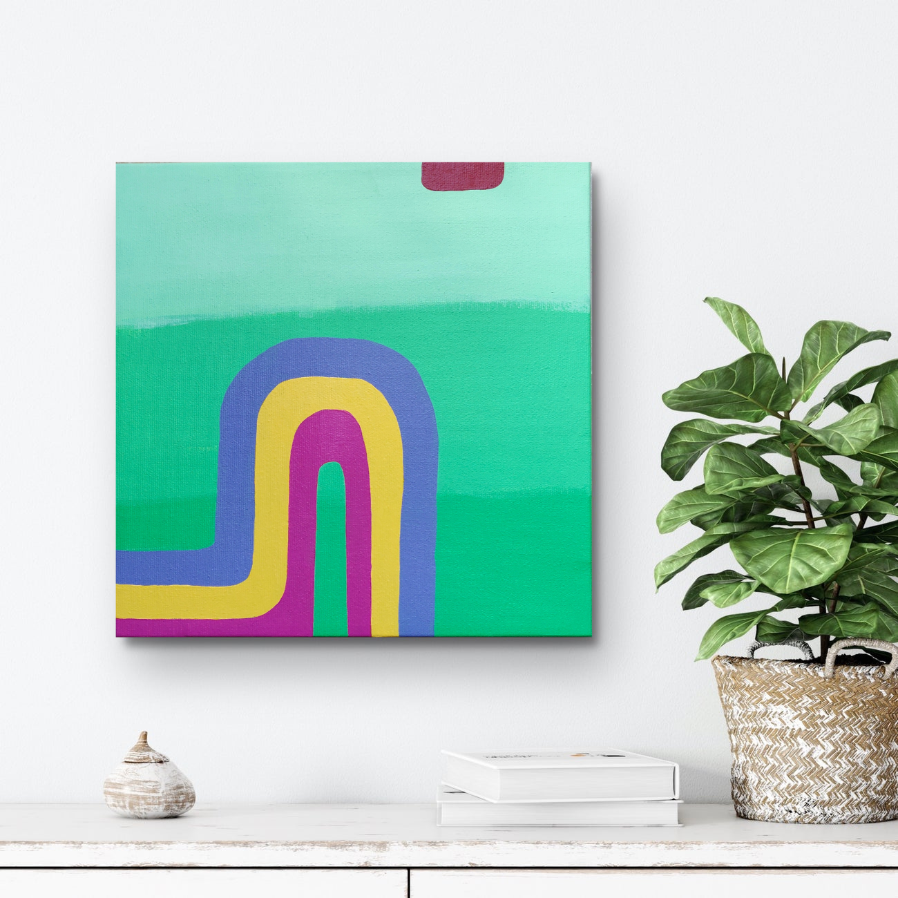 Happy wave by Alexandra Chauchix in a setting.png
