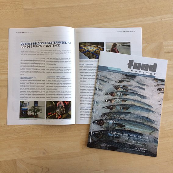 Opmaak Food Industry - vaktijdschrift NL / FR i.o. Evolution Media Group