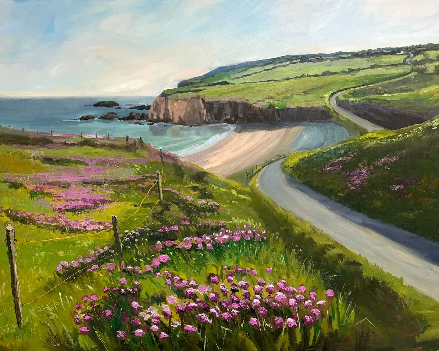 Ballyvooney on the beautiful Copper Coast in Co Waterford. 

Named for the massive mines that operated here in the 19th Century, the Copper Coast has some of the county Waterford&rsquo;s most breath-taking scenery.
It runs for approximately 40km alon