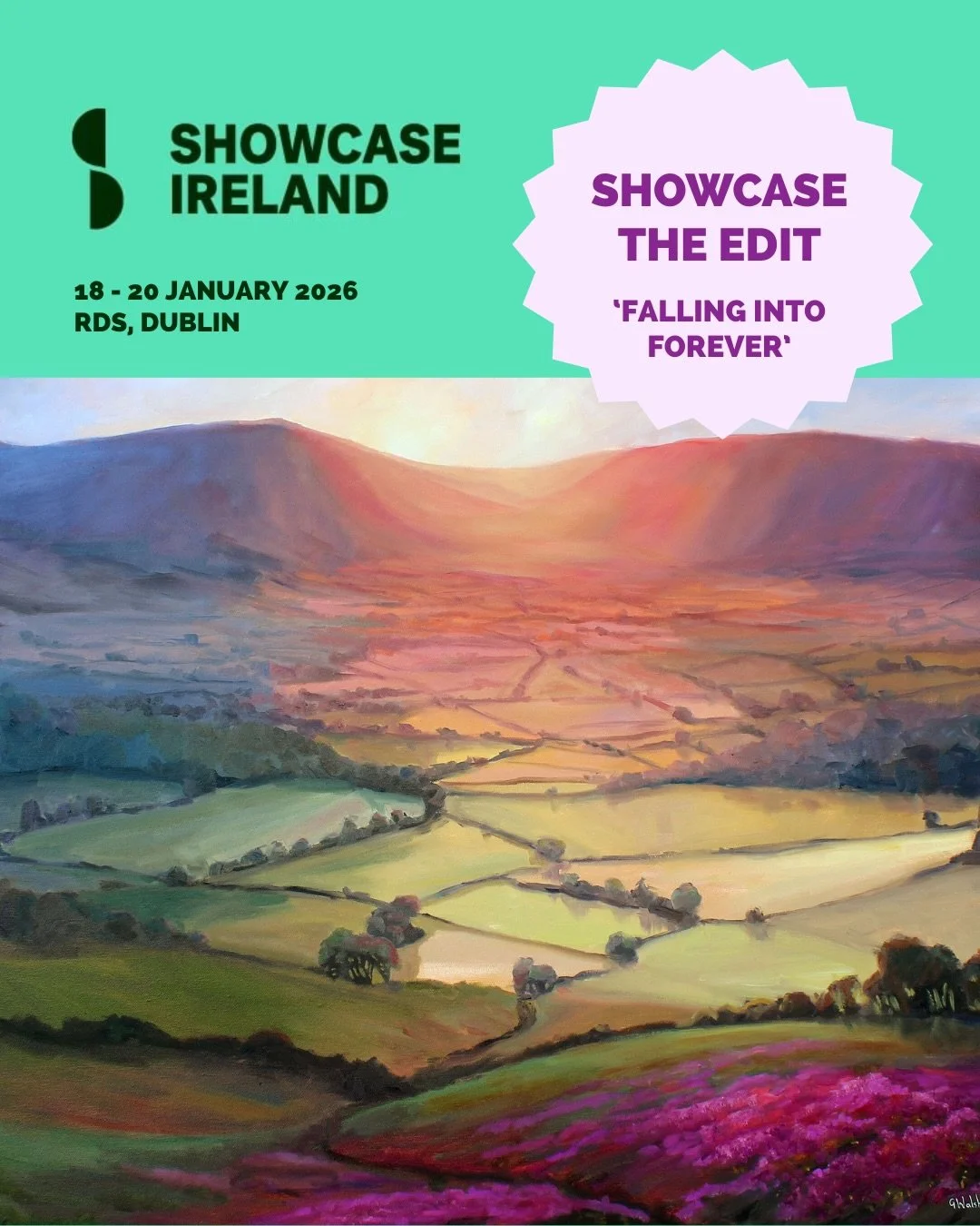 I&rsquo;m delighted to share that my print Falling Into Forever has been included in The Edit at Showcase ✨

The Edit is a carefully curated collection, with only selected pieces handpicked to sit together - celebrating Irish craft, storytelling, and
