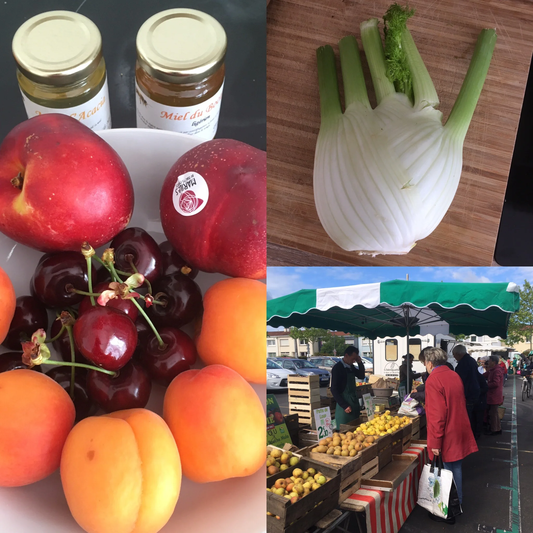 Just some of the Rezé market catch