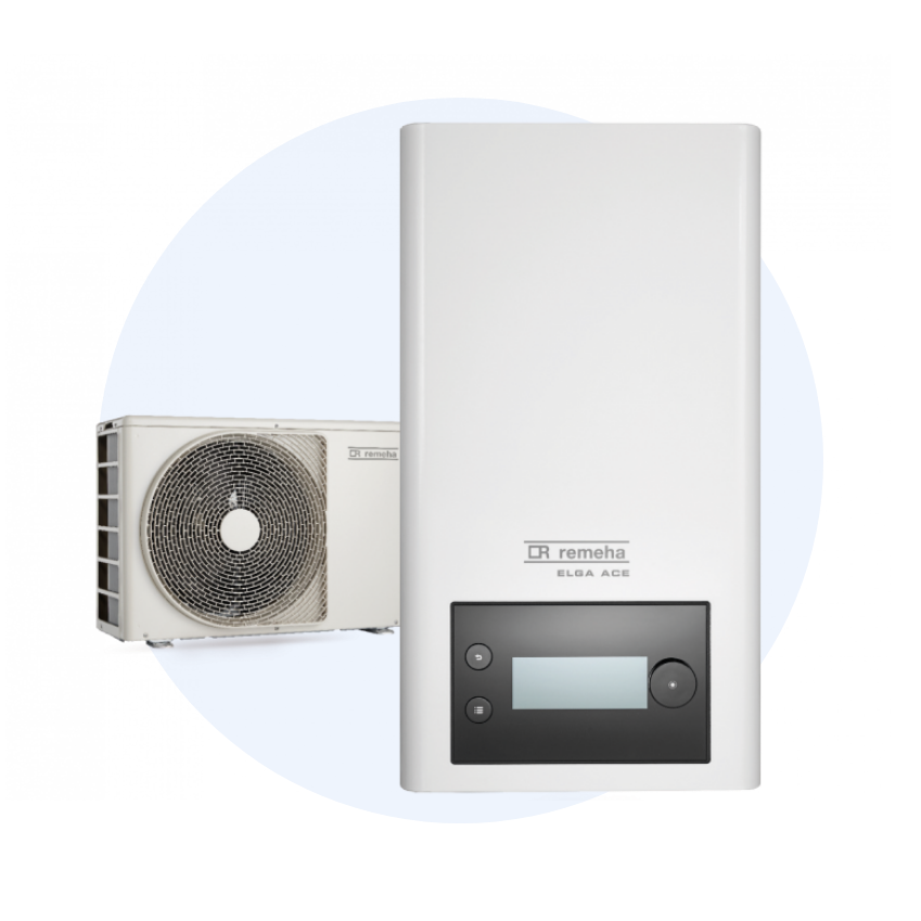 Koelen met een hybride warmtepomp HeatTransformers