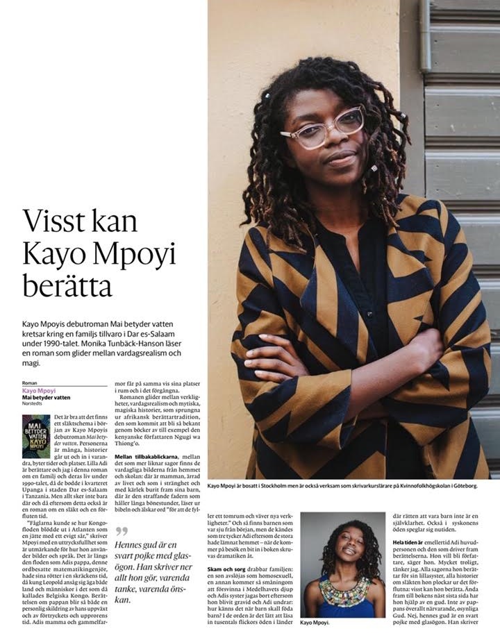 Recension GP: Visst kan Kayo Mpoyi berätta