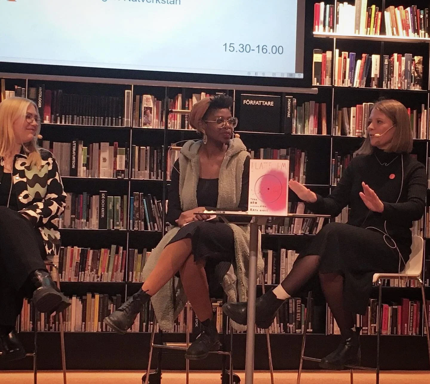 Bilder fr&aring;n g&aring;rdagen. Samtal om tidskriften p&aring; Stockholm litteraturm&auml;ssa.