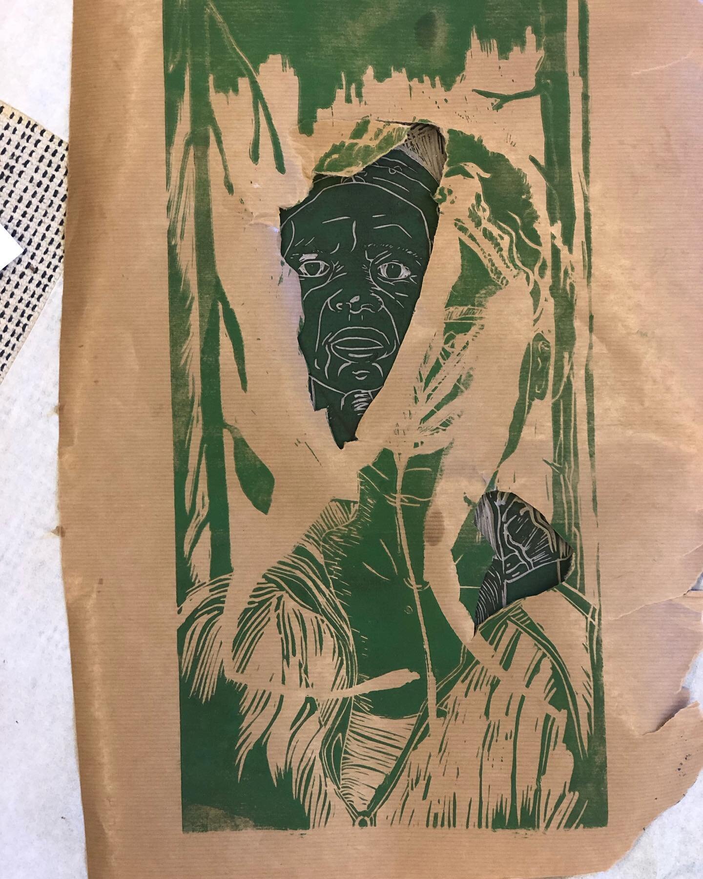 The print that didn&rsquo;t want to work has birthed new ideas. (Pic 1) The other images are of said print&hellip;I really don&rsquo;t like it