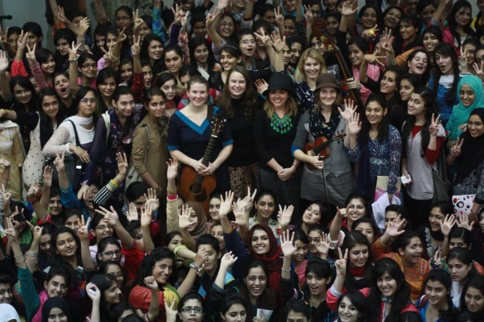 DM @ Kinnaird College for Women Pakistan.jpg