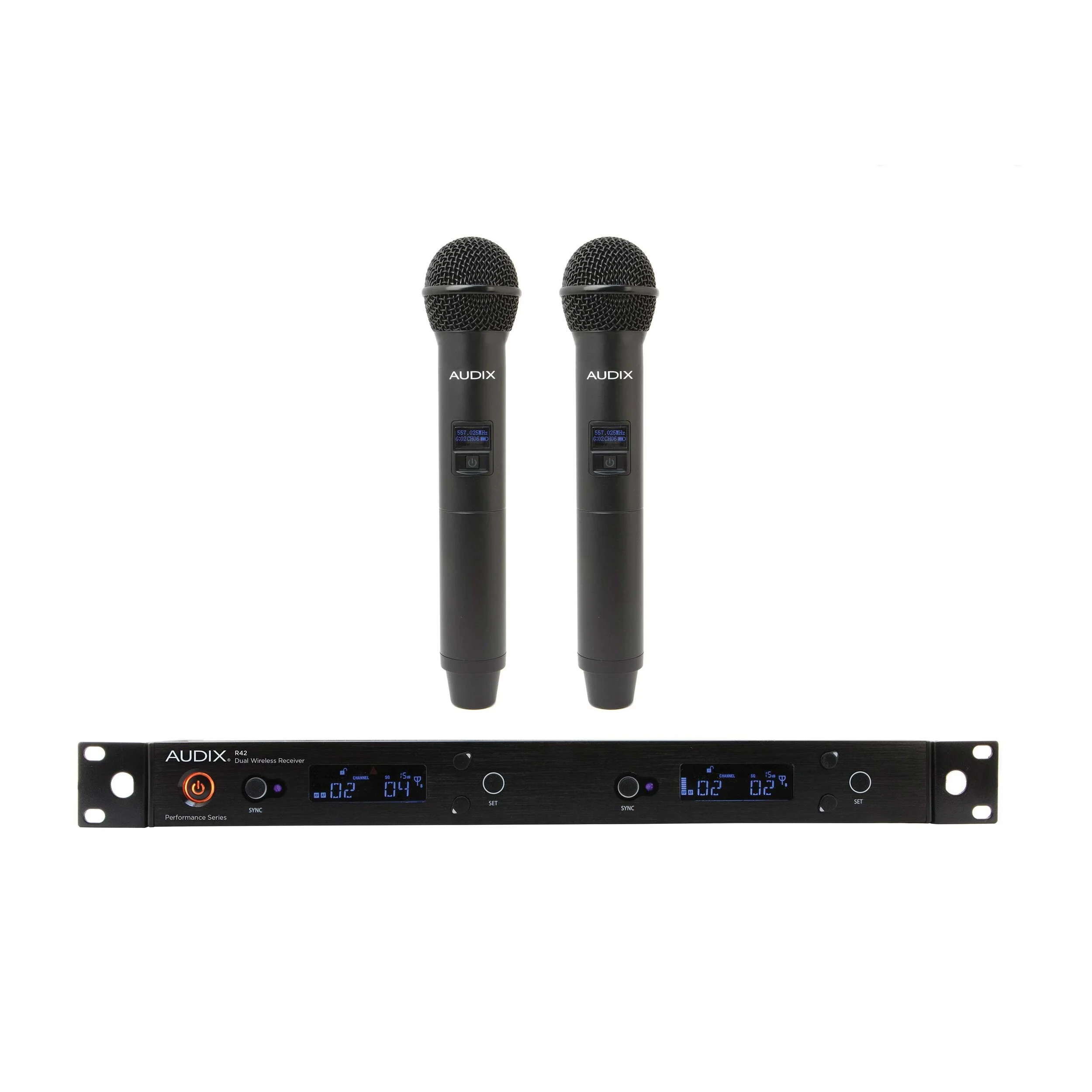 Audix AP42 OM2 Dual Handheld Wireless Microphone System