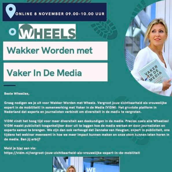 Wakker worden met [W]heels op 8 november