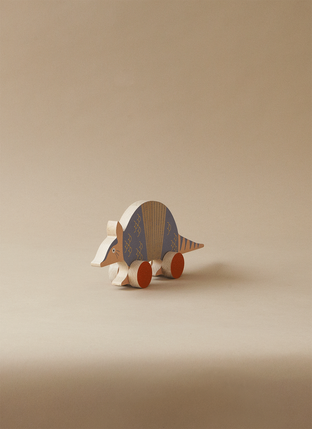 Coffret cadeau pour enfants - Tatou à neuf bandes Animal rare made in France par Kakapo Marque de Jouets design française