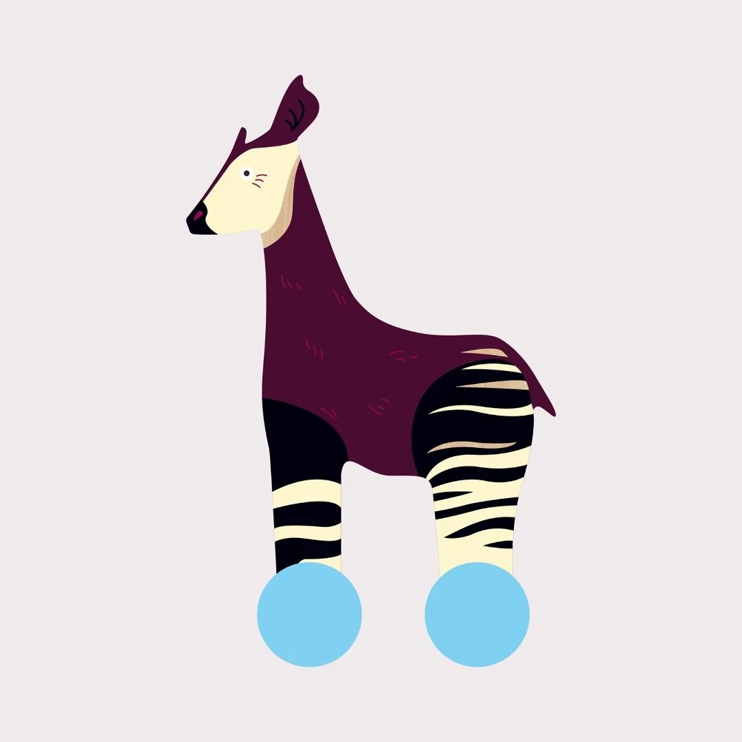 #kakapo #okapi #petitesroulettes #jouet #jeu #cadeauenfant