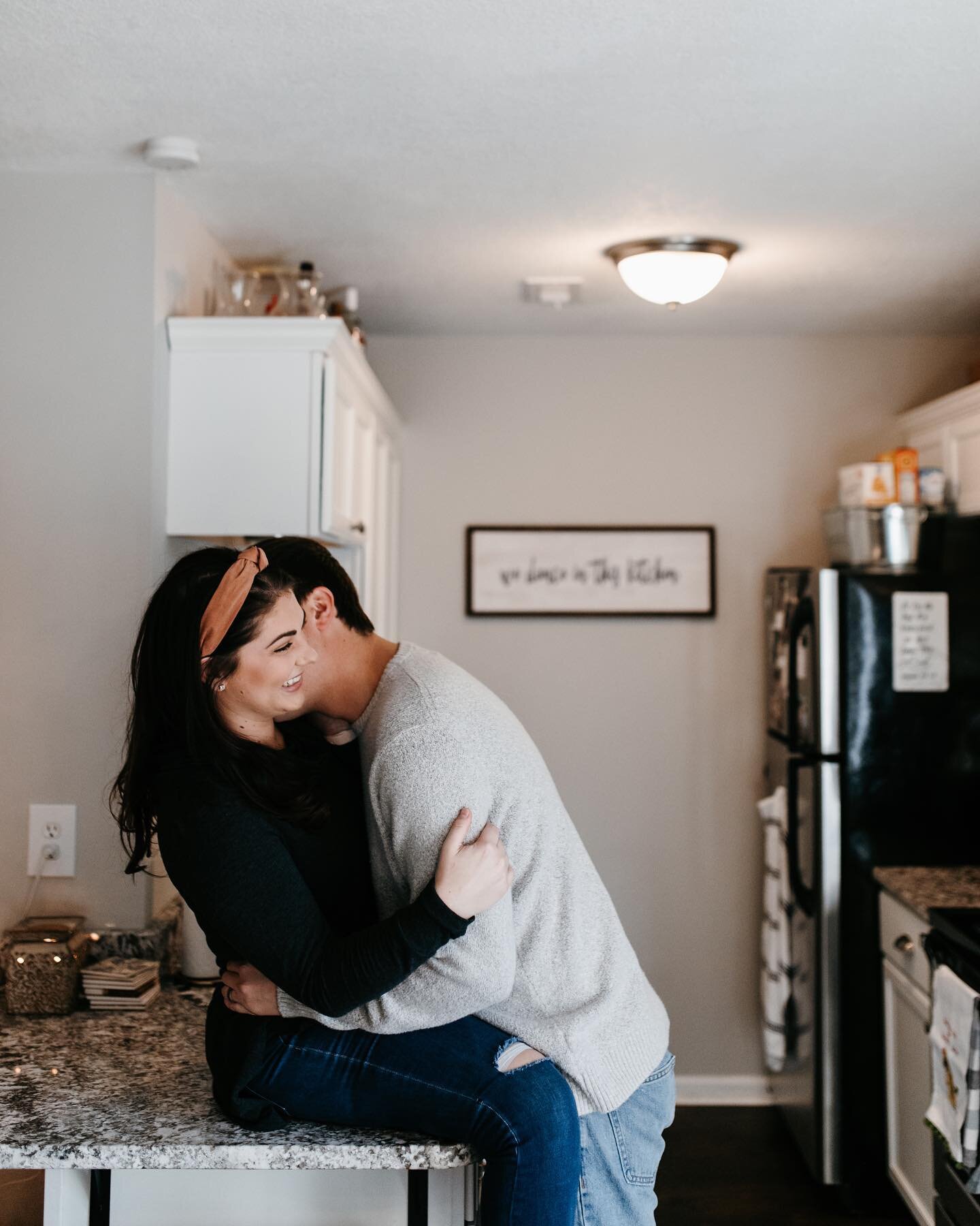 In home couples sessions will FOREVER be my favorite thing to shoot. I mean, look at these two!! Can you blame me!?