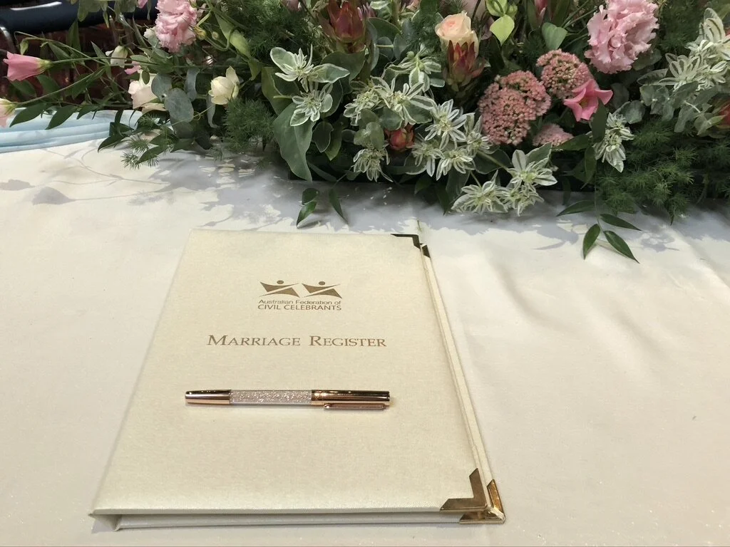 The Perth Town Hall was the perfect backdrop for David and Stephanie's wedding