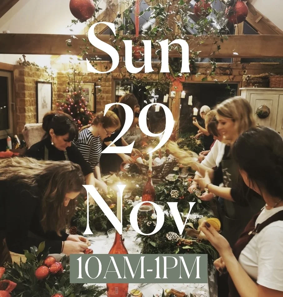 Sunday 29th November AM Christmas Wreath Making Workshop