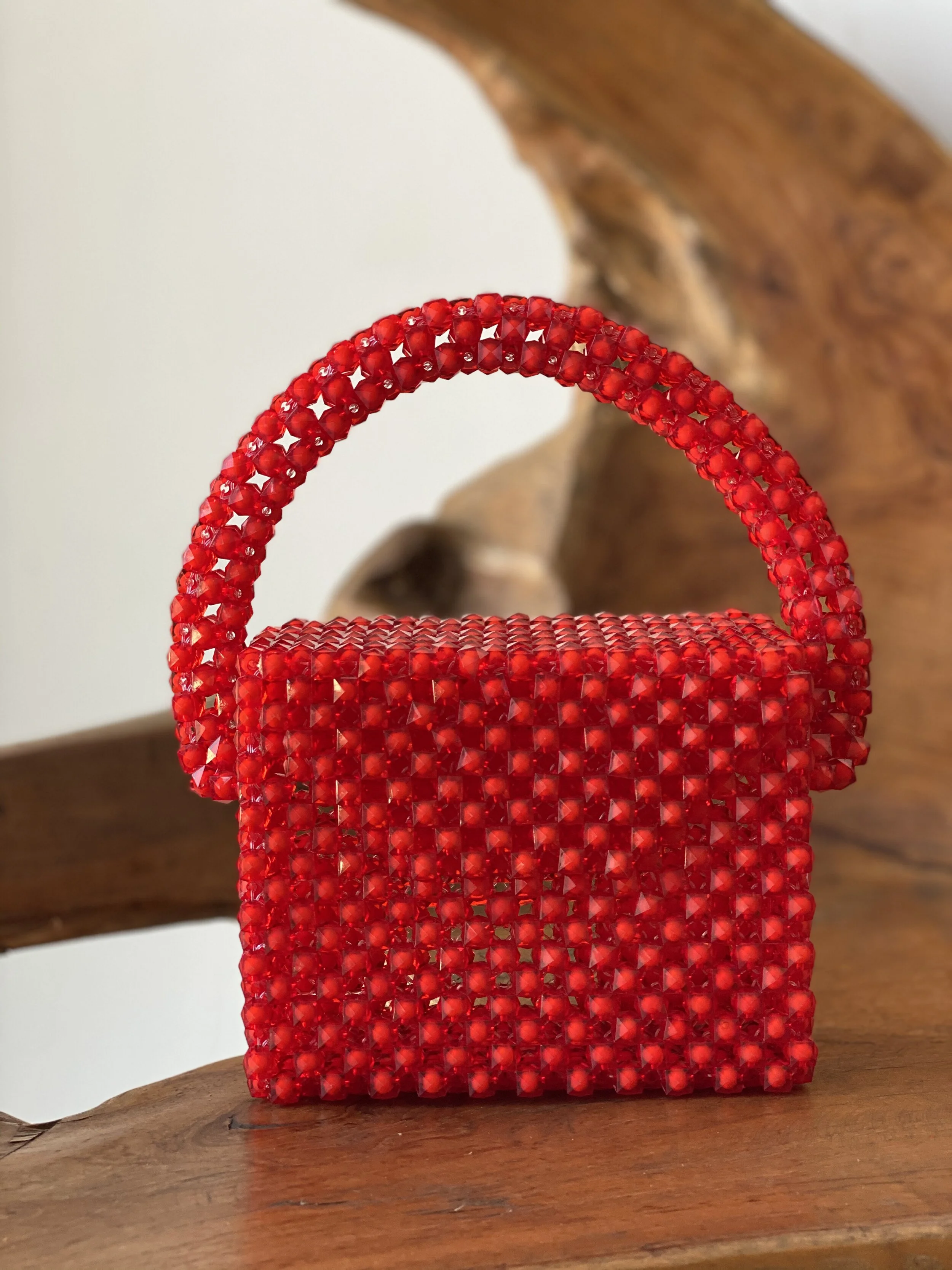 Red Mandy Bag (Grand) - The Vintage Smith