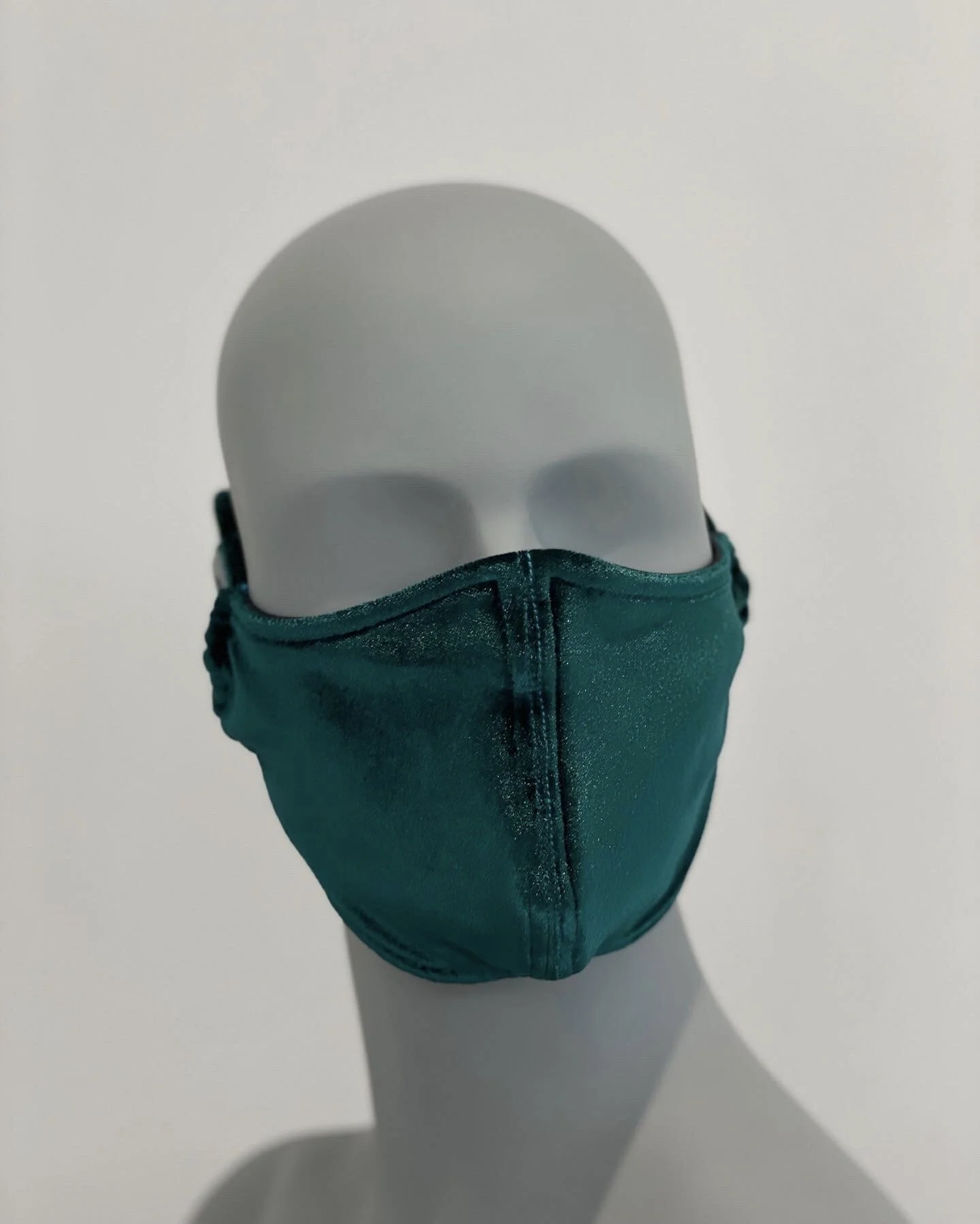 Green Velvet Safety Mask - DEO 