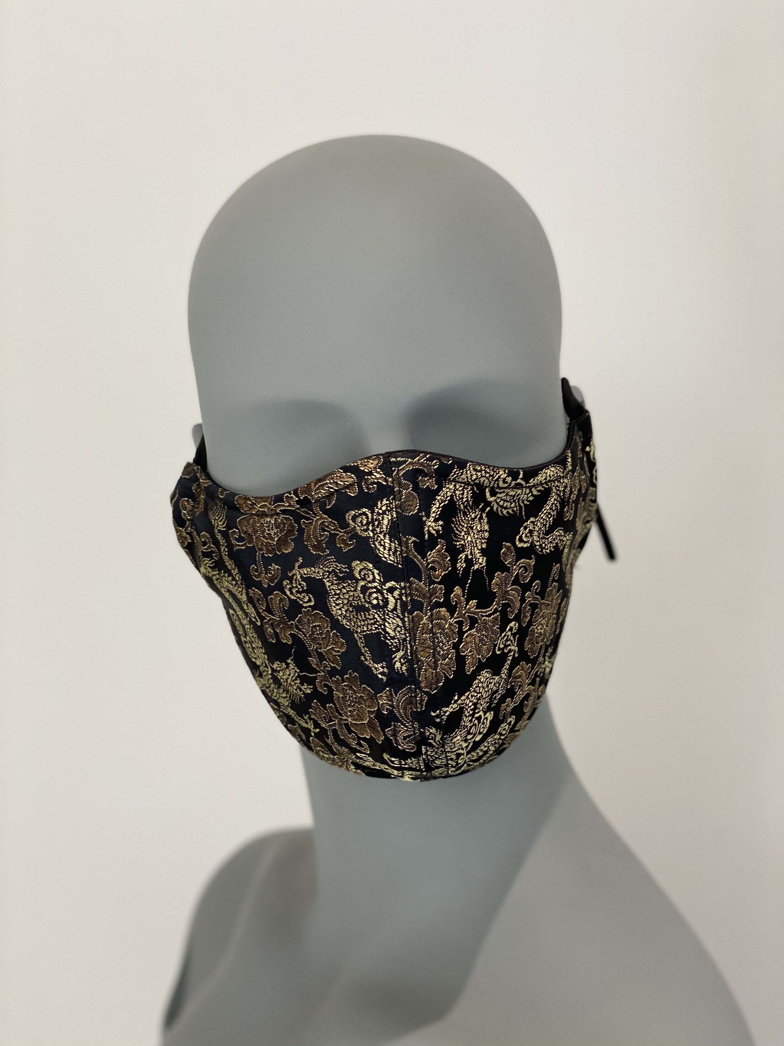 Black/Gold Masuku Safety Mask - DEO