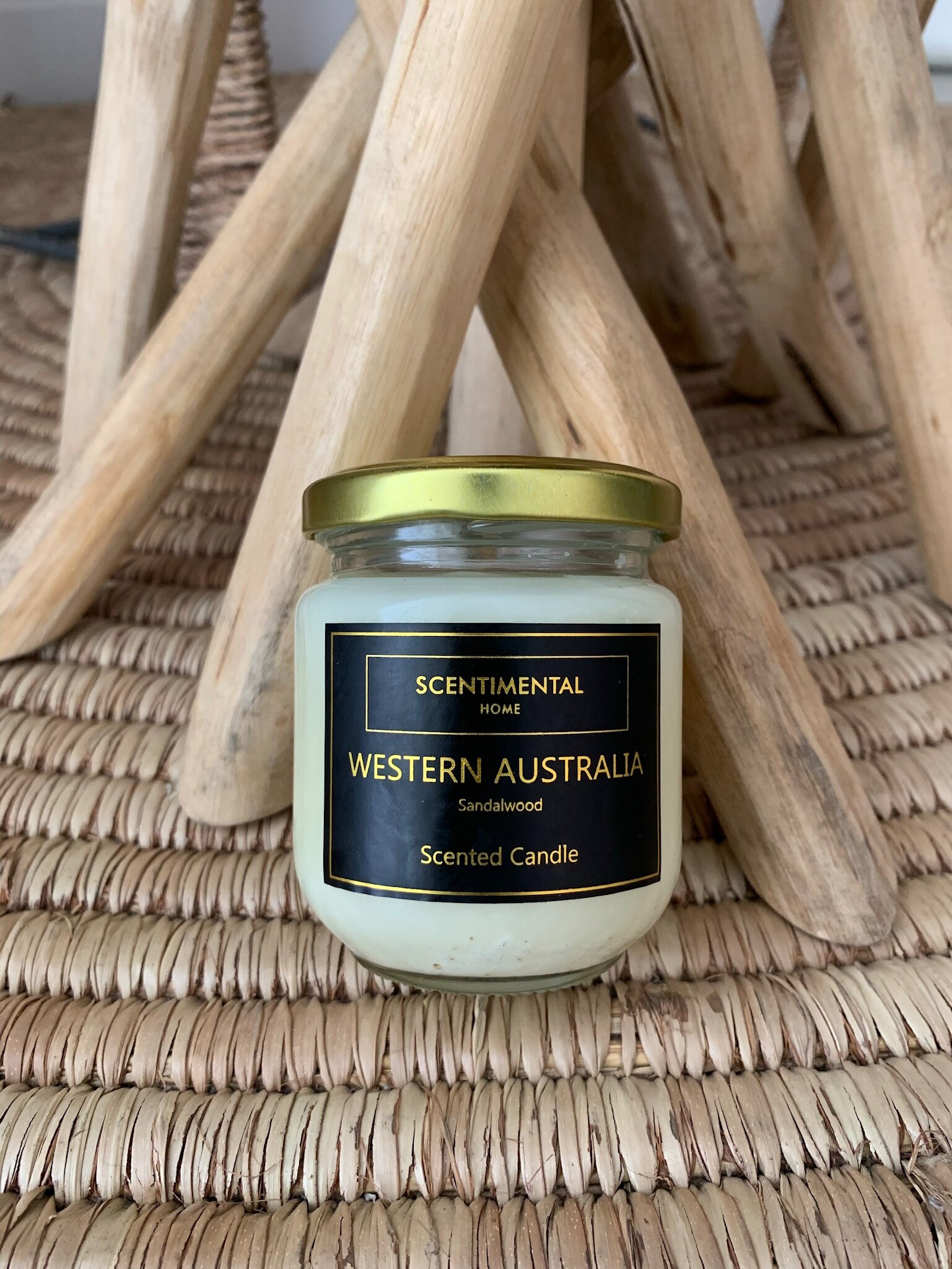 Western Australia (Sandalwood) Scented Candle - Scentimental